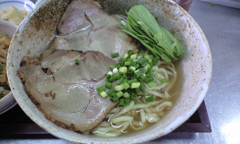 茹でたて沖縄すば あん